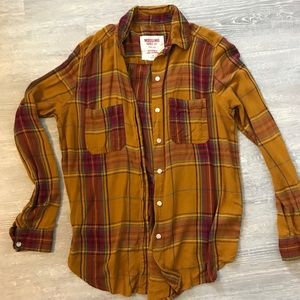 Boyfriend flannel top